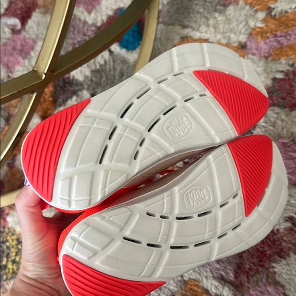 Hey Dude Pink and Coral Slip-On Shoes - Picture 4 of 4